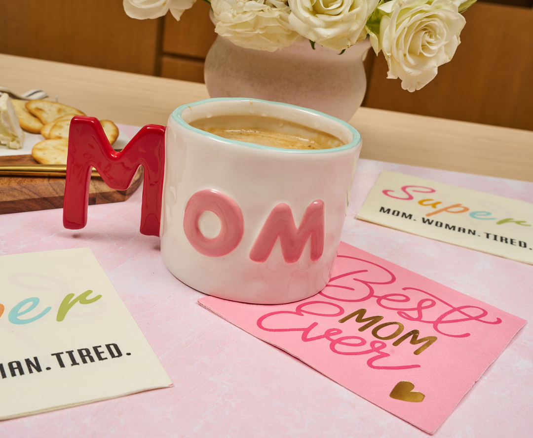 Best Mom Ever Cocktail Napkin