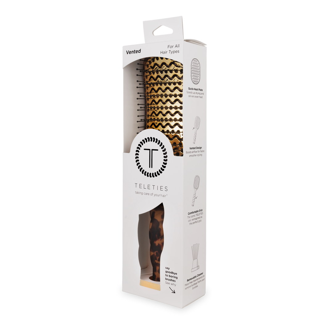 Vented Hair Brush | Tortoise
