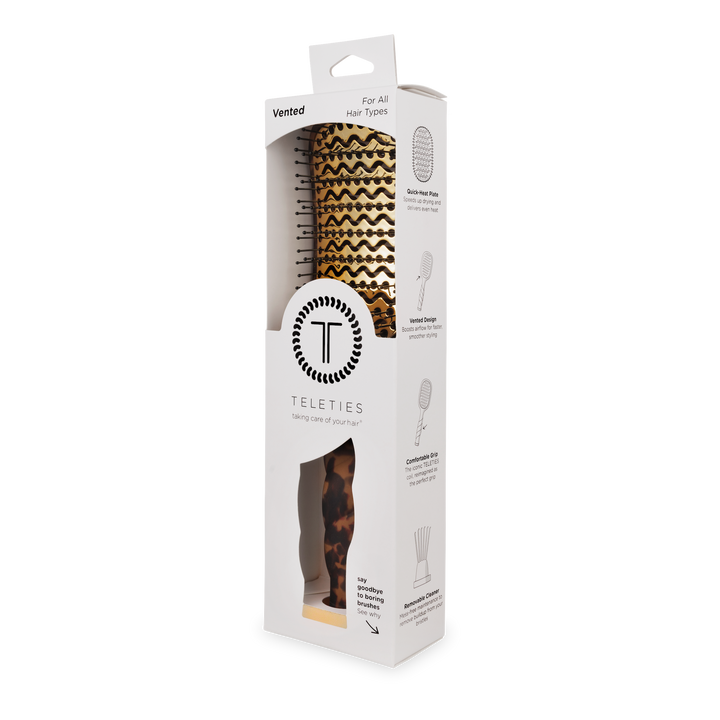 Vented Hair Brush | Tortoise