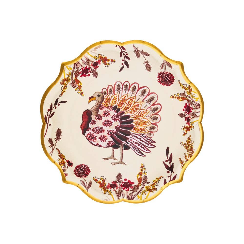 Amber Harvest Dinner Plates