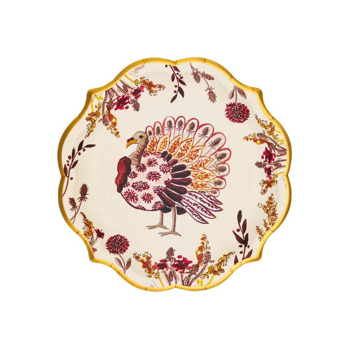 Amber Harvest Dinner Plates