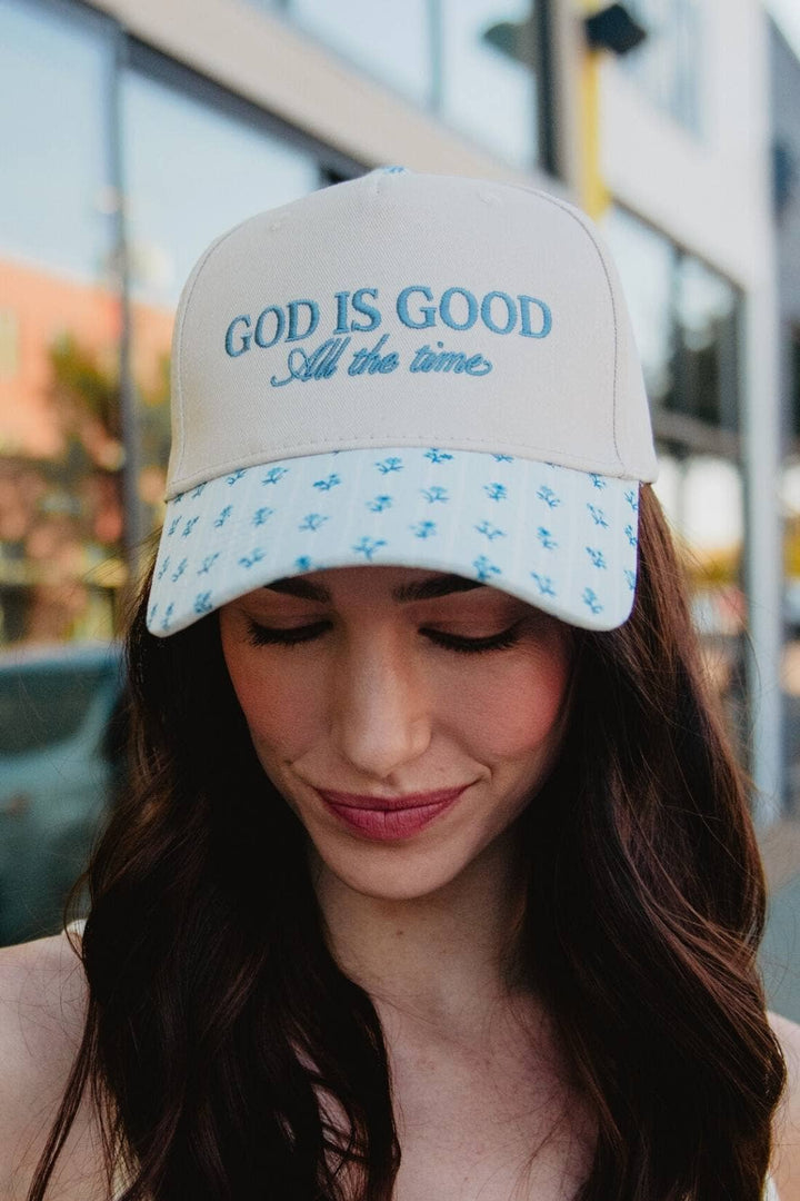 God is Good All The Time Trucker Hat