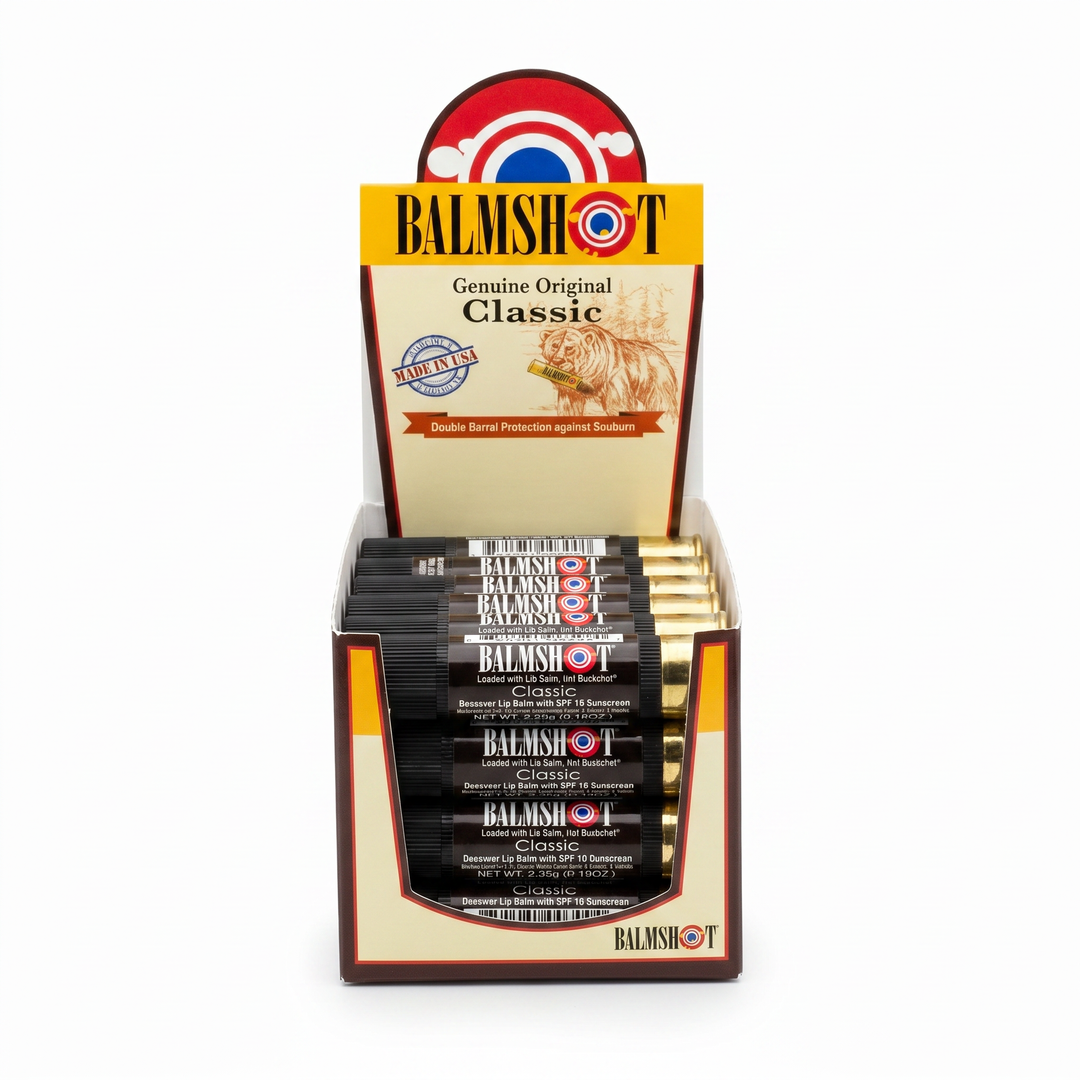 Shotgun Shell Lip Balm | Classic Vanilla