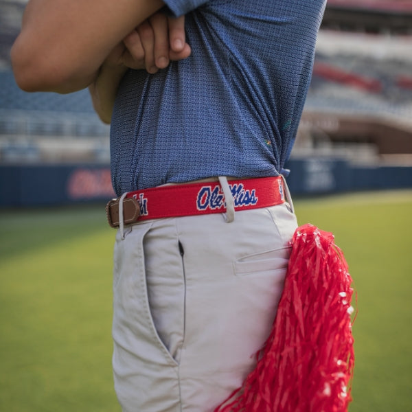 Men's Needlepoint Belt