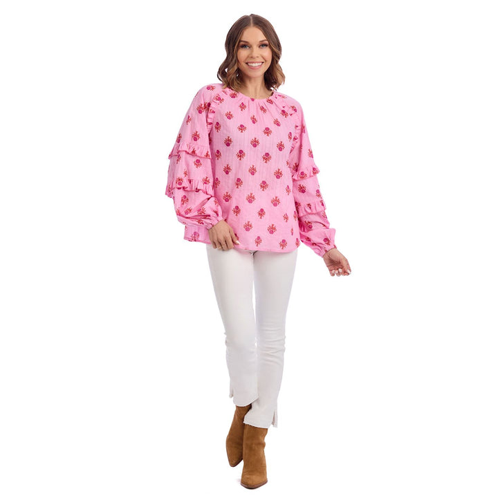 Cecile Printed Top