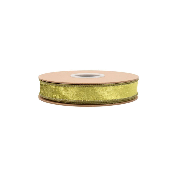 Willow Wired Heritage Velvet Ribbon | 1" 10 Yard Roll
