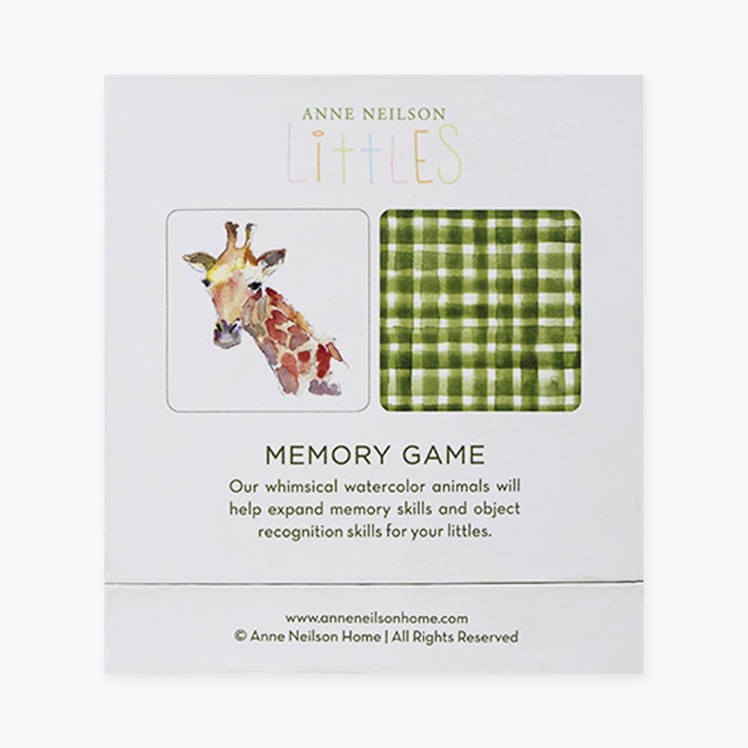 Anne Neilson Children's Memory Card Game