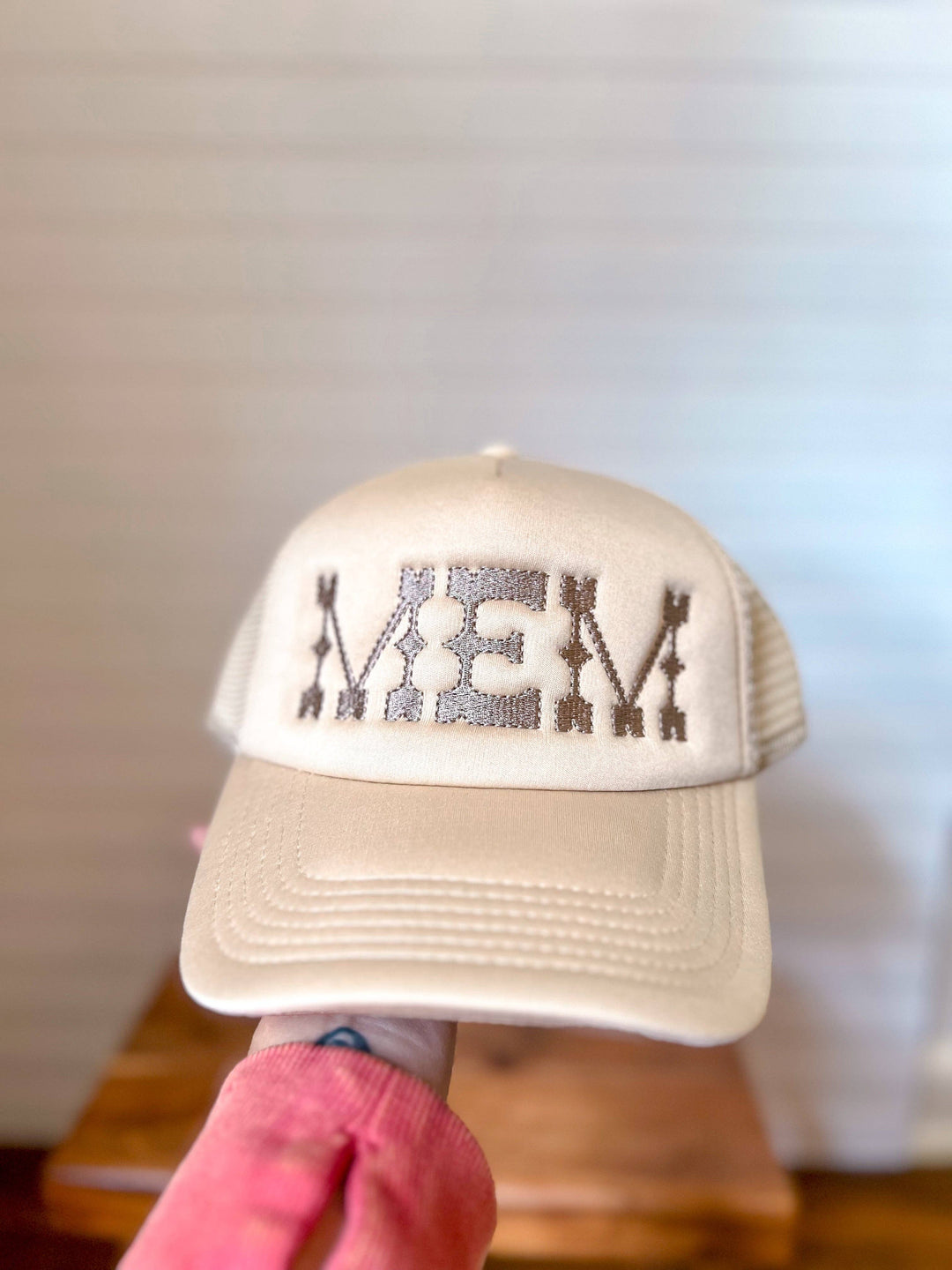 MEM Embroidered Trucker Hat