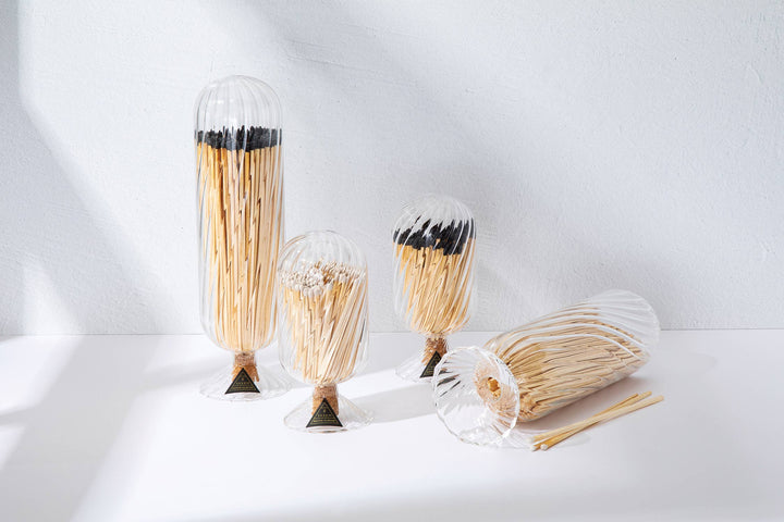 Fireplace Helix Match Cloche - White-tip Matches