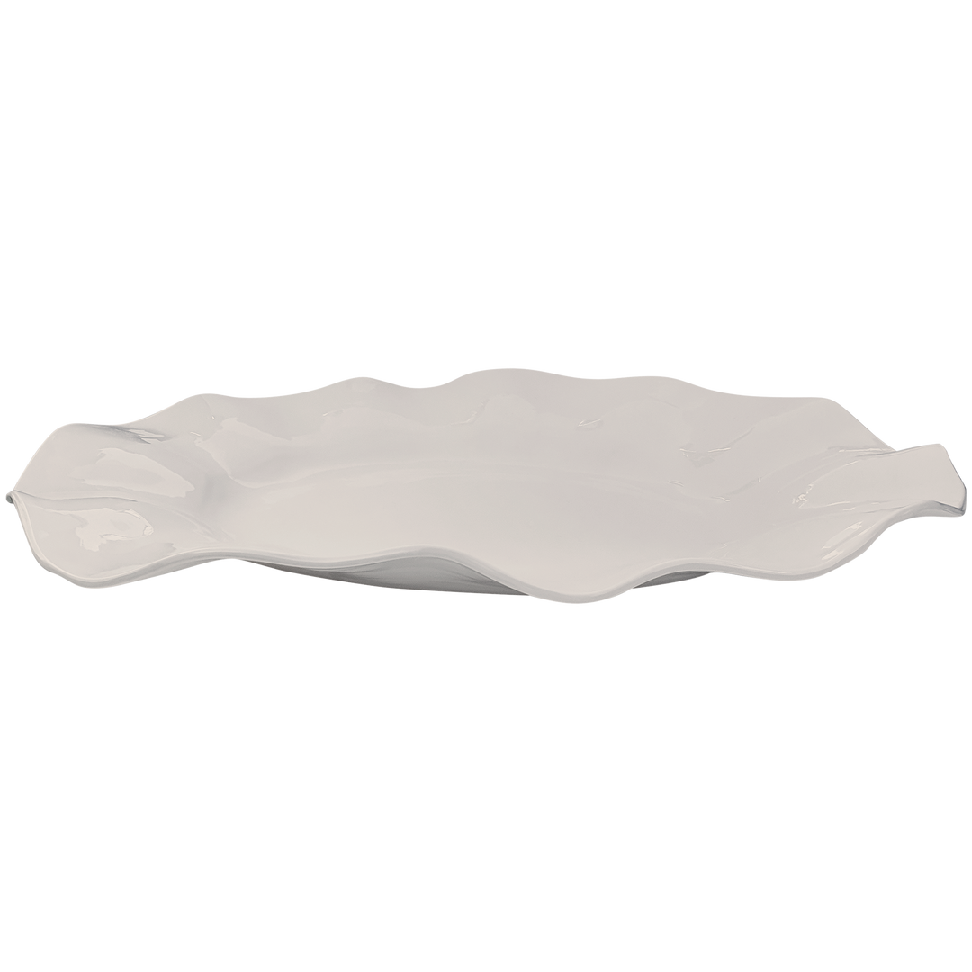 Large Wavy Oval Platter