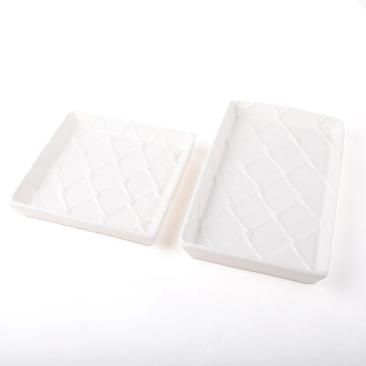 Bamboo Textured Napkin Holder
