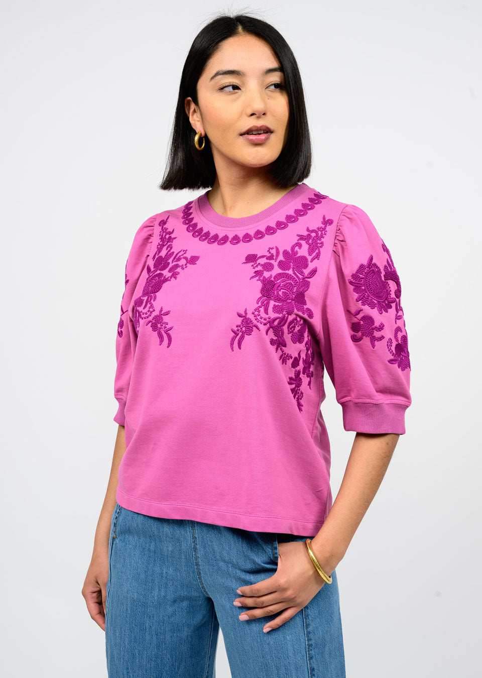 Ivy Jane Trails of Flowers Top