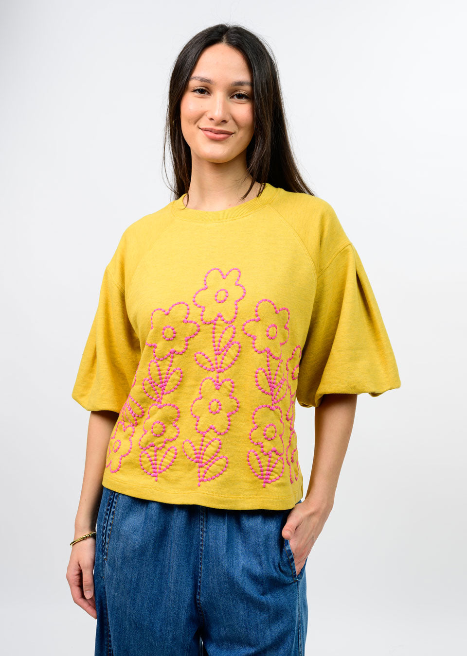 French Gold Top | Ivy Jane