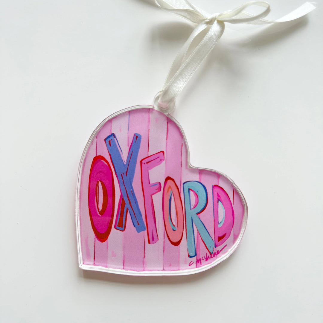 Oxford Acrylic Ornament