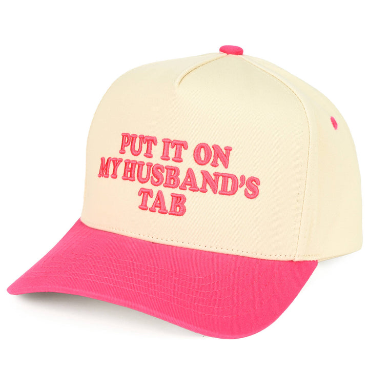 On My Husband's Tab Hat