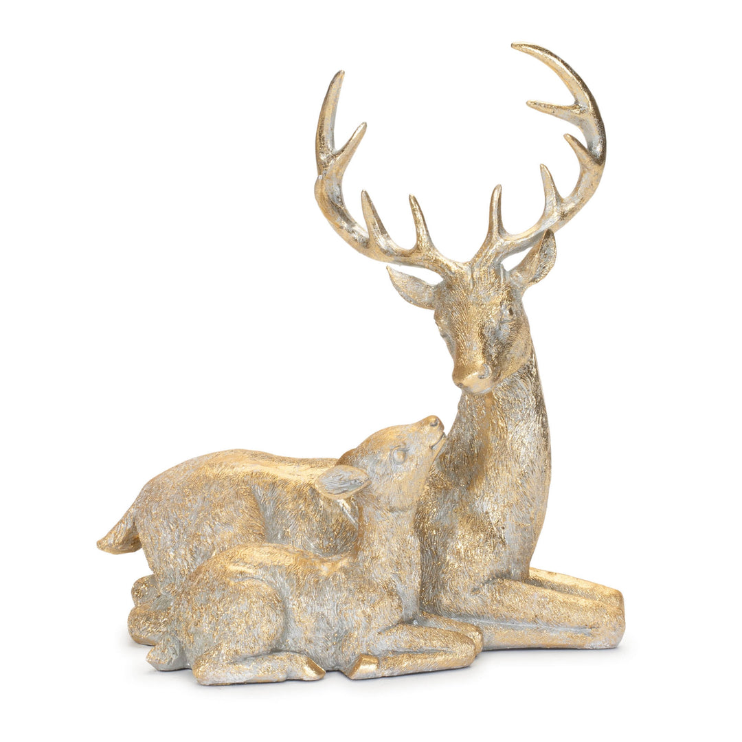 Gold Deer and Fawn