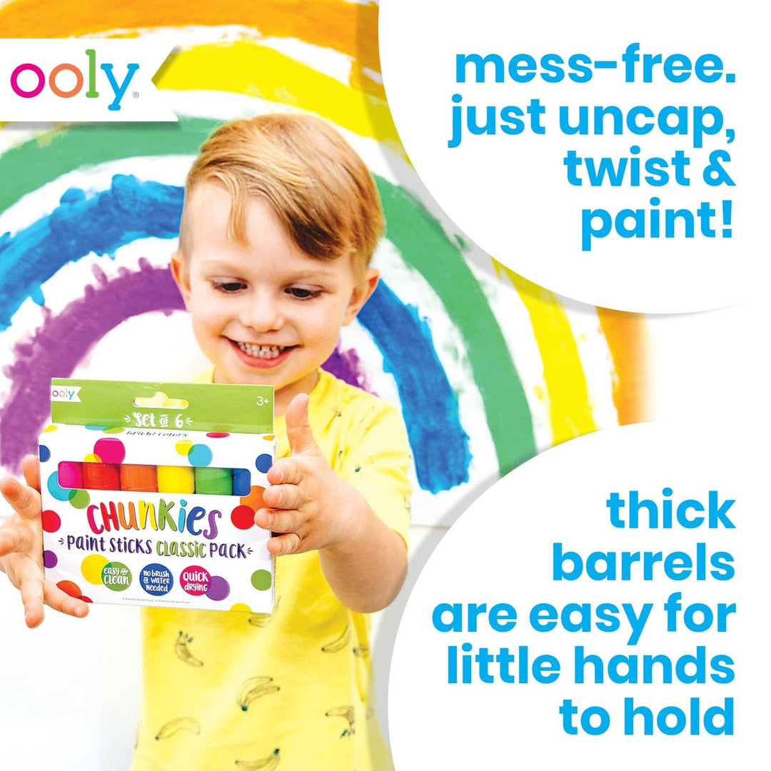 Chunkies Paint Sticks Classic Pack - Set of 6