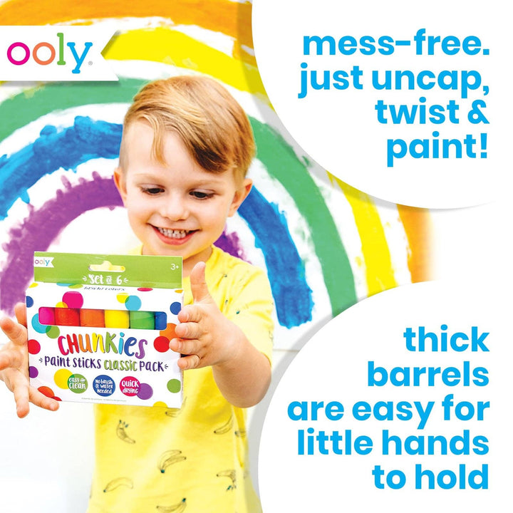 Chunkies Paint Sticks Classic Pack - Set of 6