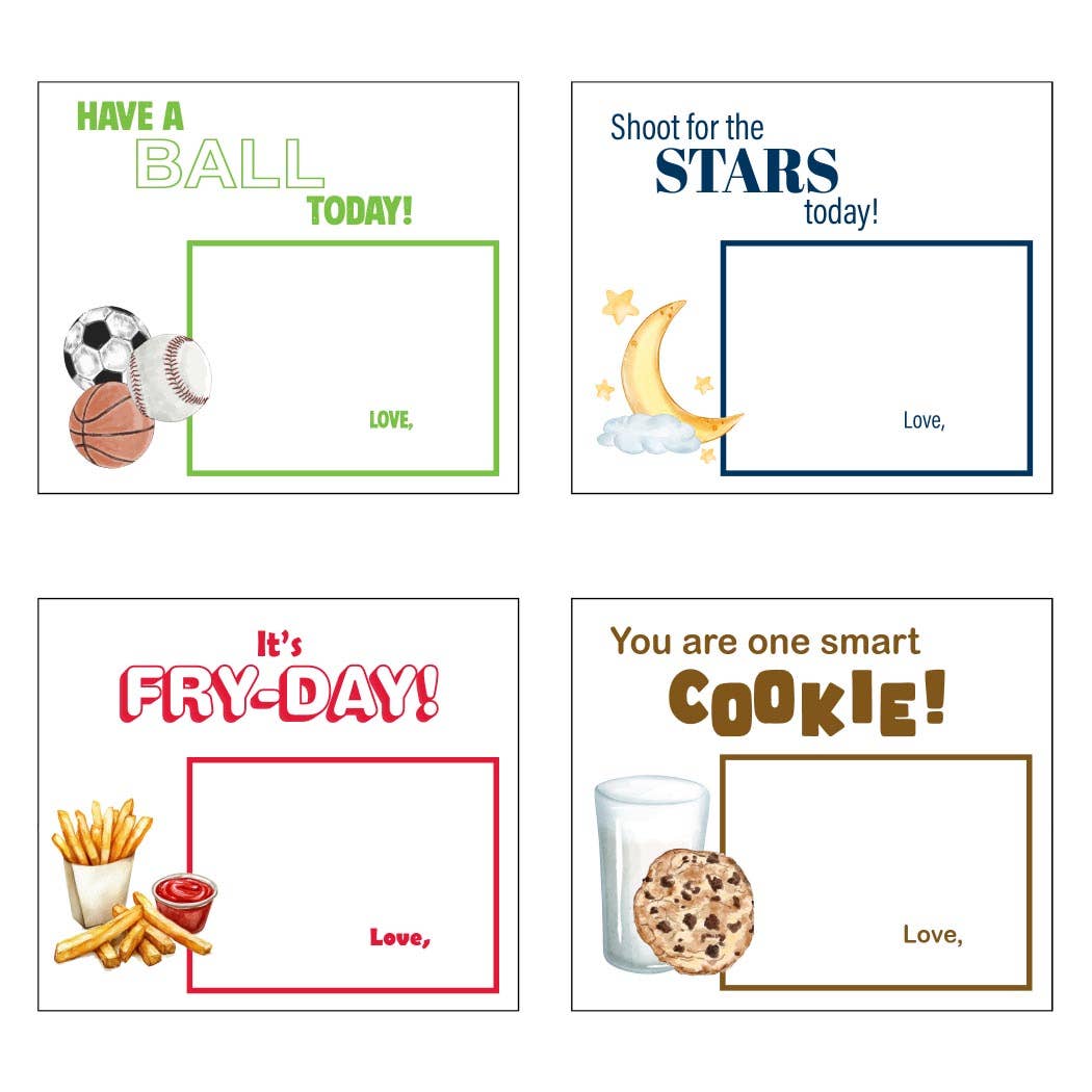 Lunch Box Notecards