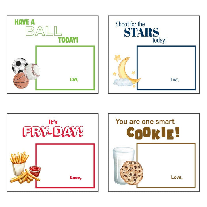 Lunch Box Notecards
