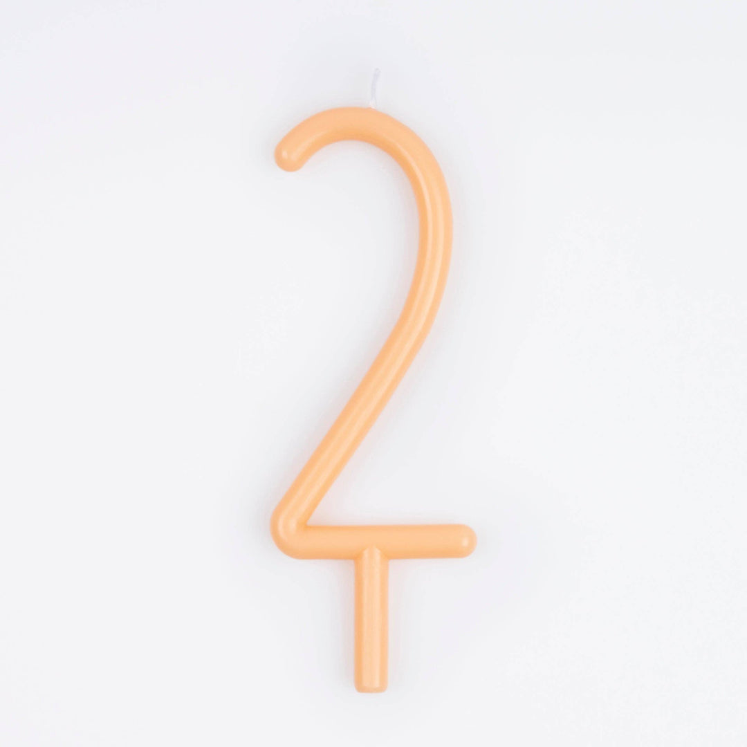 Slim Number Candles