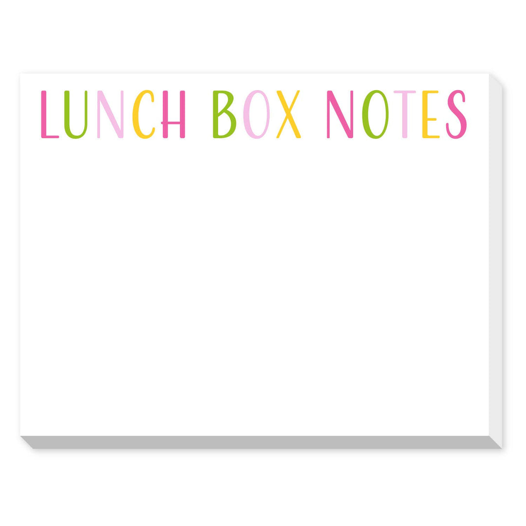 Lunch Box Notes Pastel Notepad