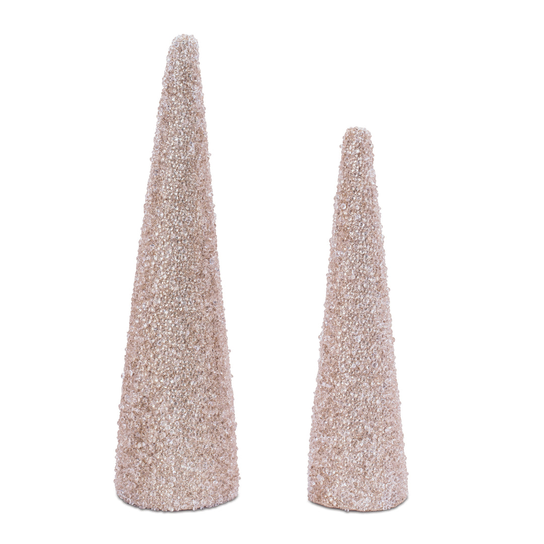 Beaded and Sequin Trees
