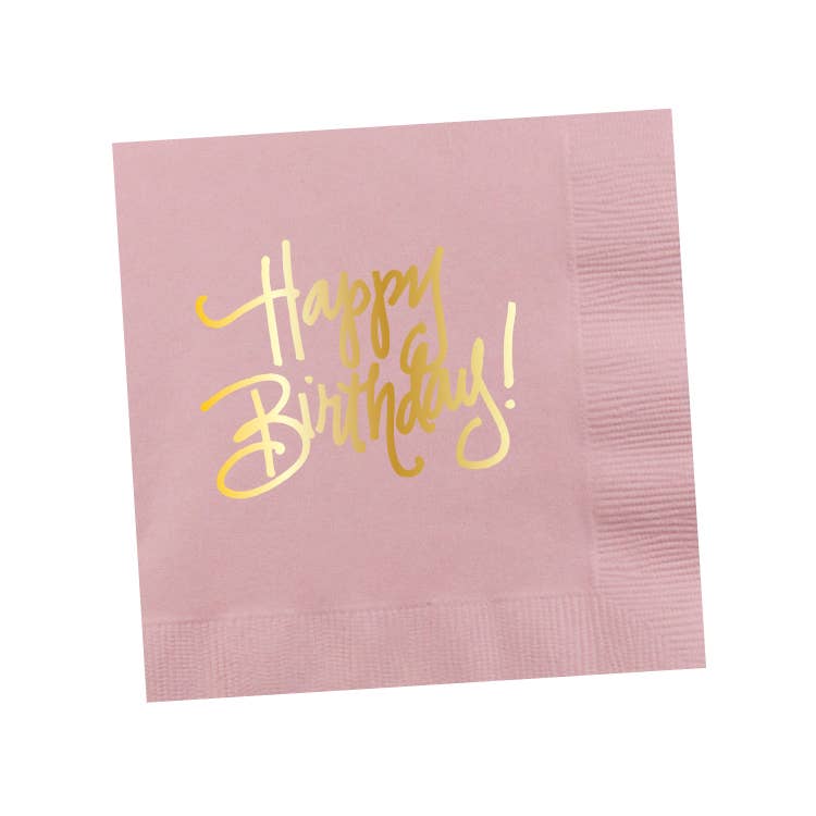 Happy Birthday! (Multi Colors) | Napkins