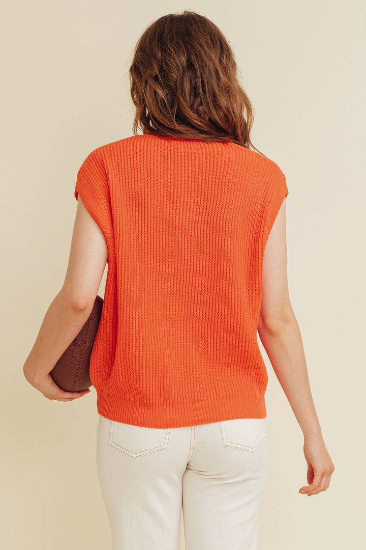 Tenn Sleeveless Sweater Top