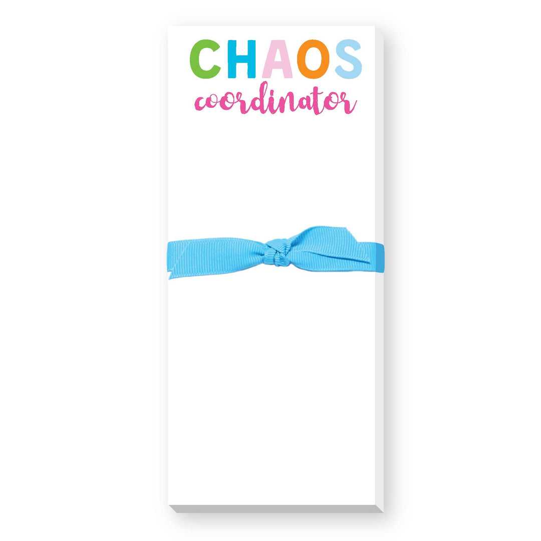Chaos Coordinator Skinny Notepad