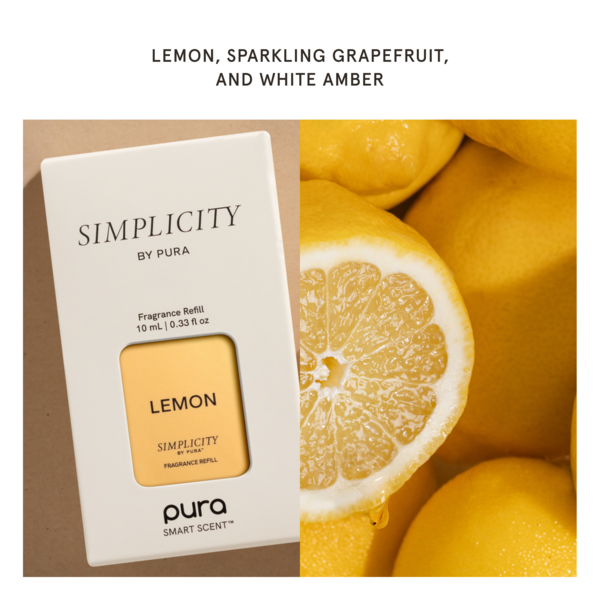 Lemon - Pura Home Diffuser Scent Refill