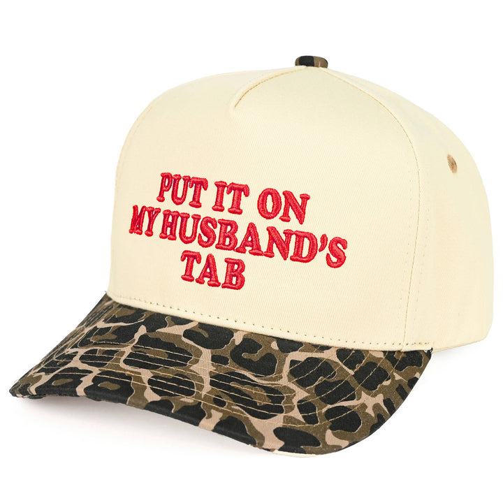 On My Husband's Tab Hat