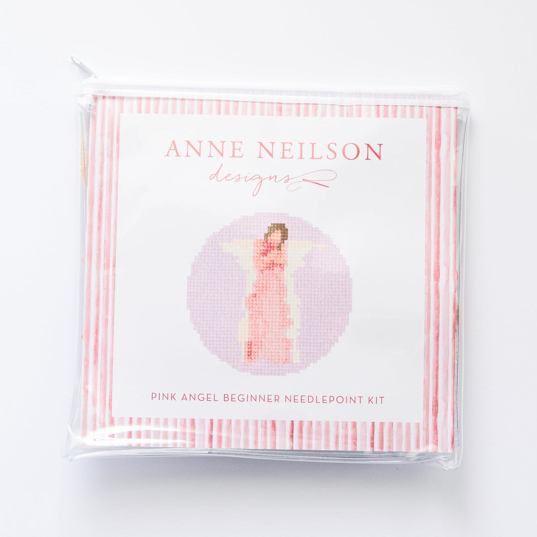 Pink Angel | Beginner Needlepoint Kit