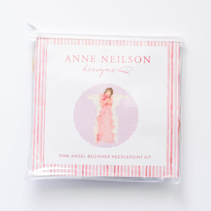 Pink Angel | Beginner Needlepoint Kit