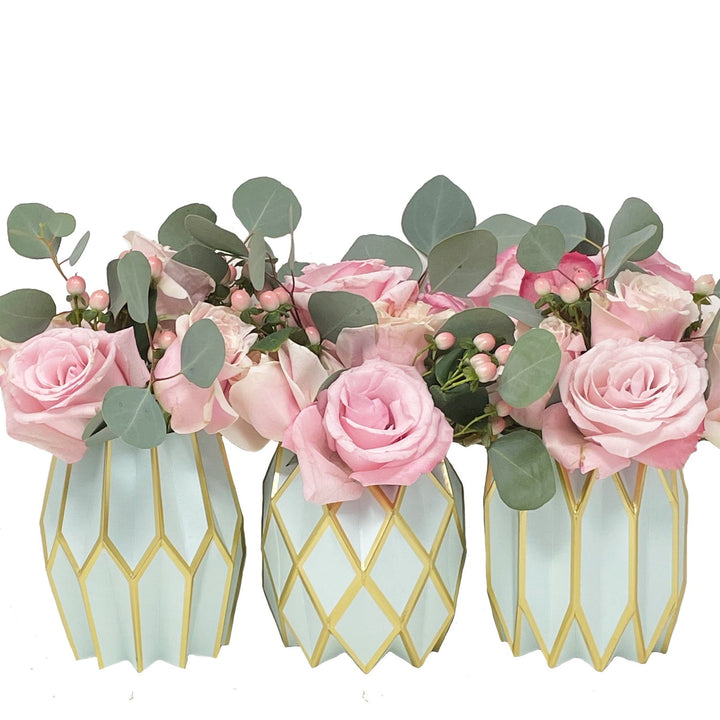 Paper Wrap Vases (Set of 3)