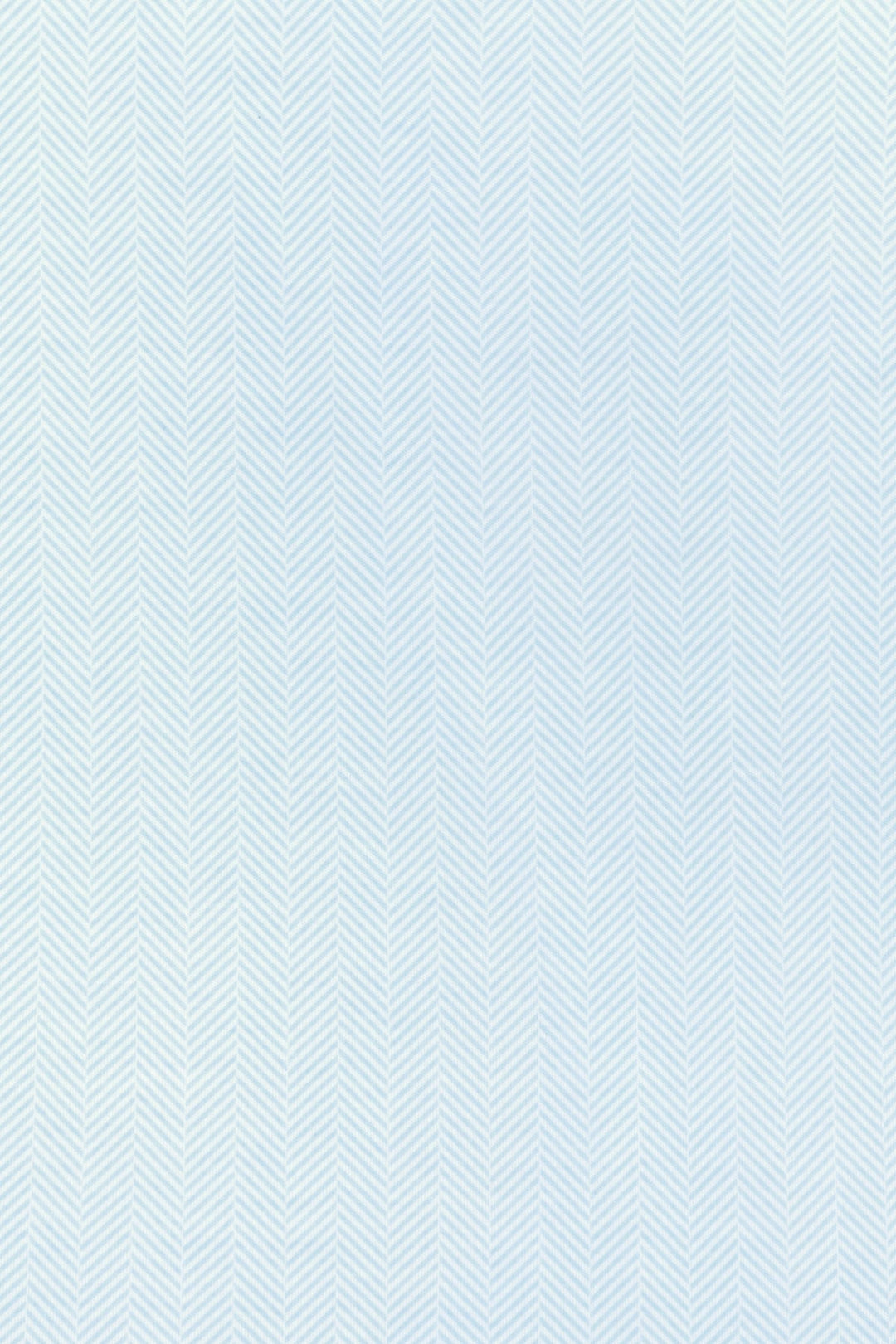 Blue Herringbone Zipper Footie