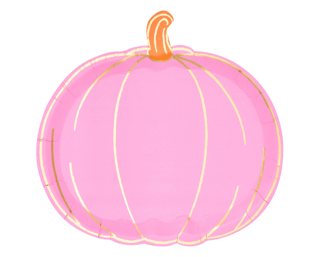 Pumpkin Bold Diecut Salad Plate