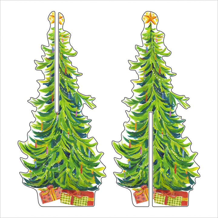 Acrylic Christmas Tree - 2 Piece