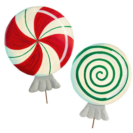 Peppermint Yard Stake