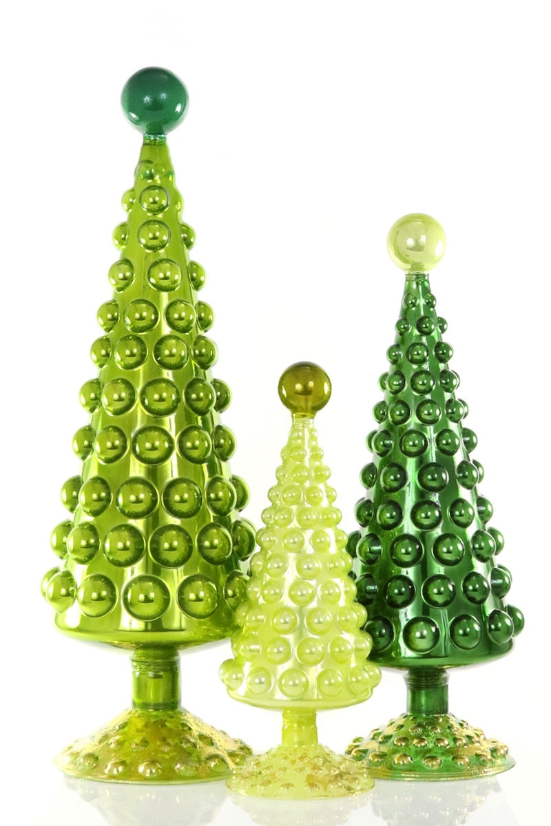 Modern Hobnail Trees in Green | Cody Foster