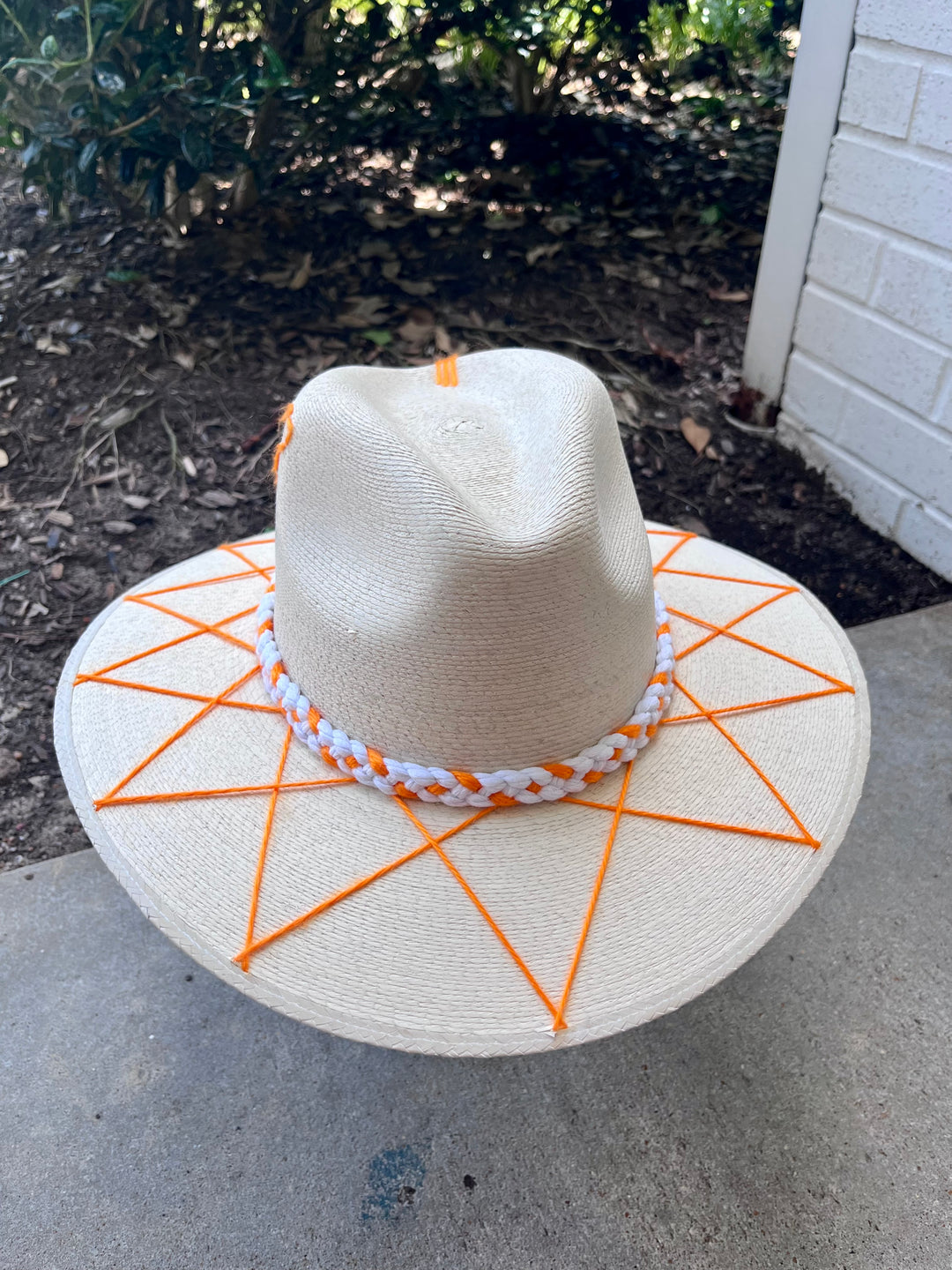 Natural Palm Smokey Straw Hat