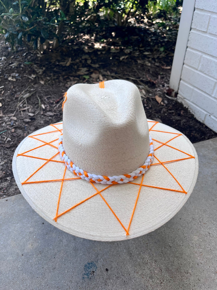 Natural Palm Smokey Straw Hat