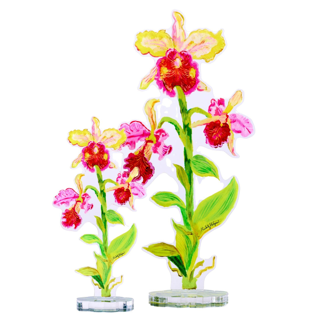 Acrylic Orchid Flower Collection