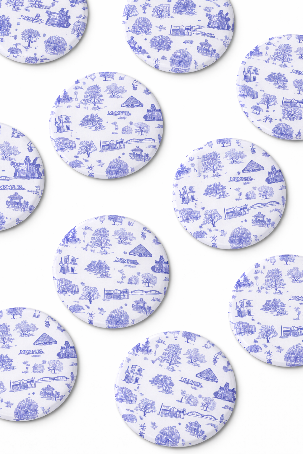 Memphis Acrylic Coasters