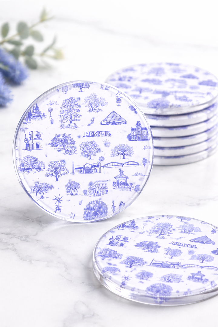 Memphis Acrylic Coasters