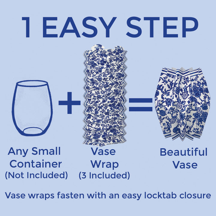 Paper Wrap Vases (Set of 3)