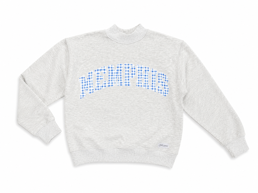 MEMPHIS Mock Neck Sweatshirt