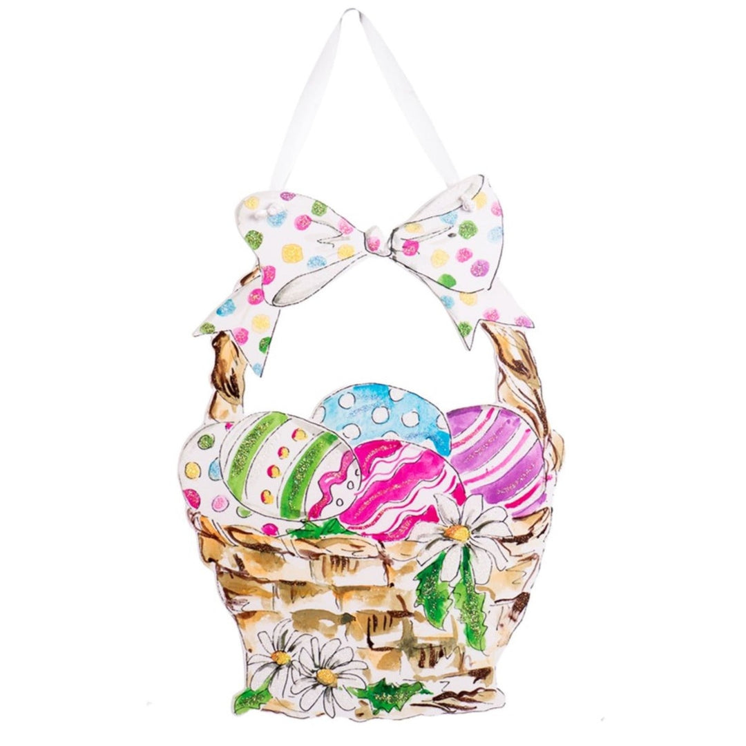 Easter Basket Door Hanger