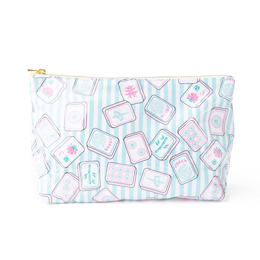 Mahjong Zipper Pouch