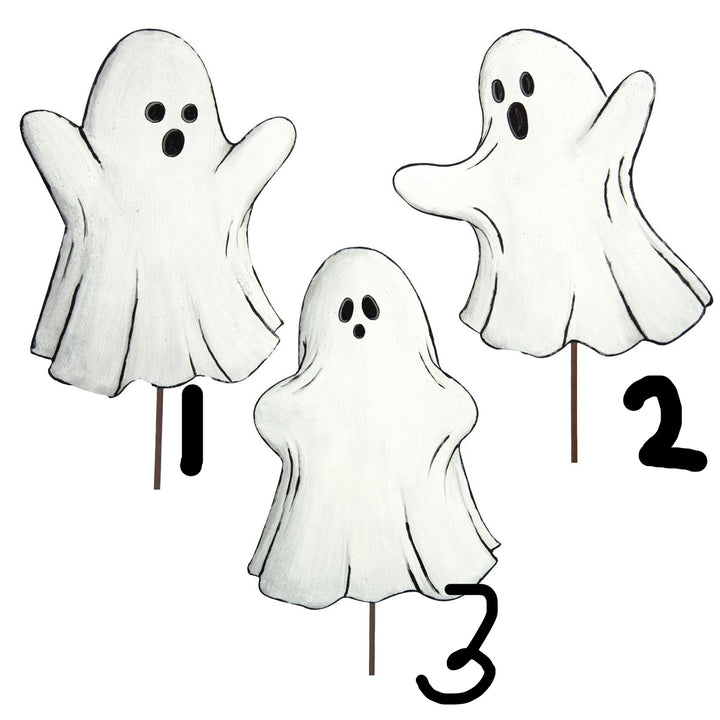 Lined Ghost Yard Stake